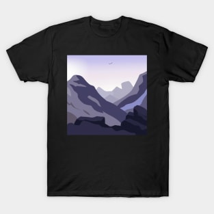 Foggy Mountain View T-Shirt